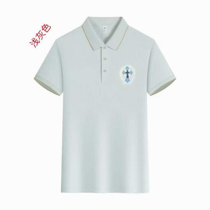Picture of Chrome Hearts Polo Shirts Short _SKUChromeHeartsM-5XL11Lr1328634